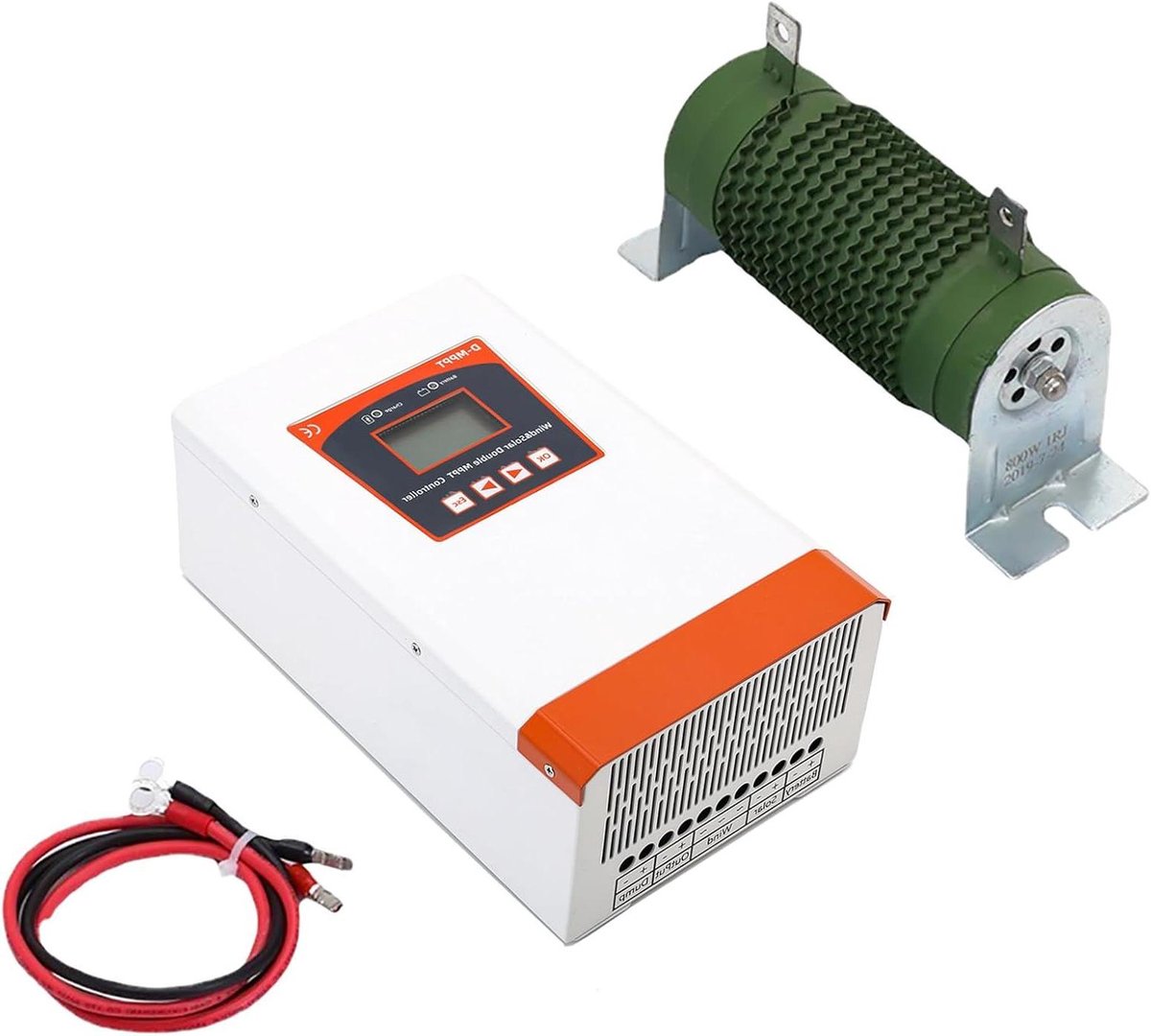 Hybride Laadregelaar - MPPT Controller - Energie Beheer - Dubbele MPPT Technologie - Tot 8000W - Grijs