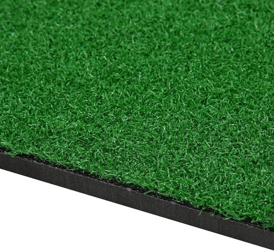 Golfmat - Swing trainer - Golf oefenen - Duurzaam nylongras - 60x30 cm - Groen — afbeelding 2