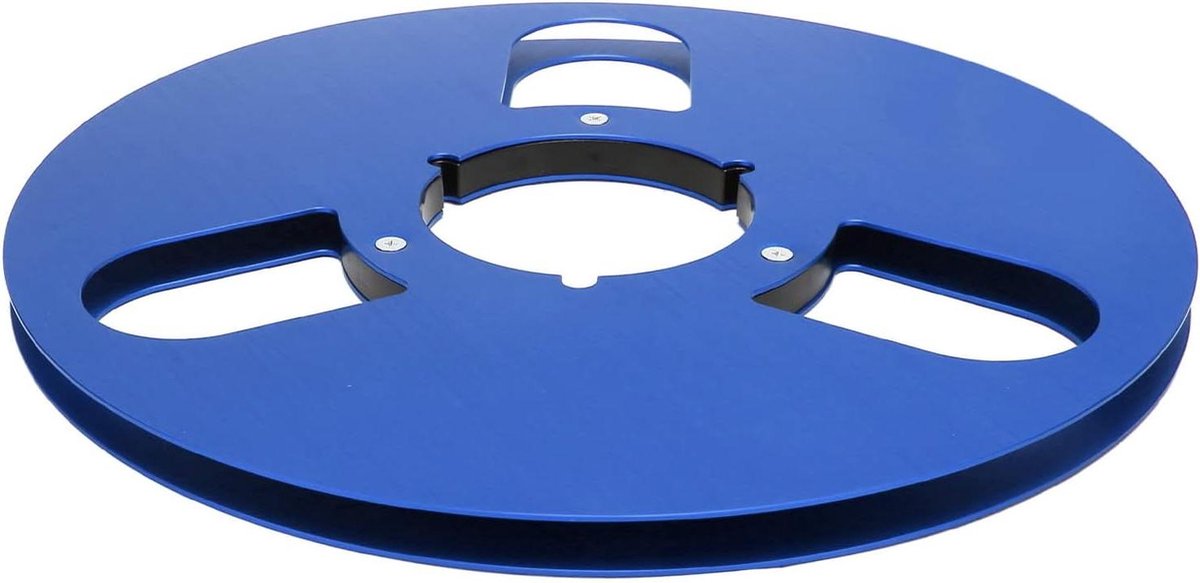 Lege Haspel - Opneem Spoel - Audio Opnemen - Versterkte Duurzaamheid - 10 Inch - Blauw