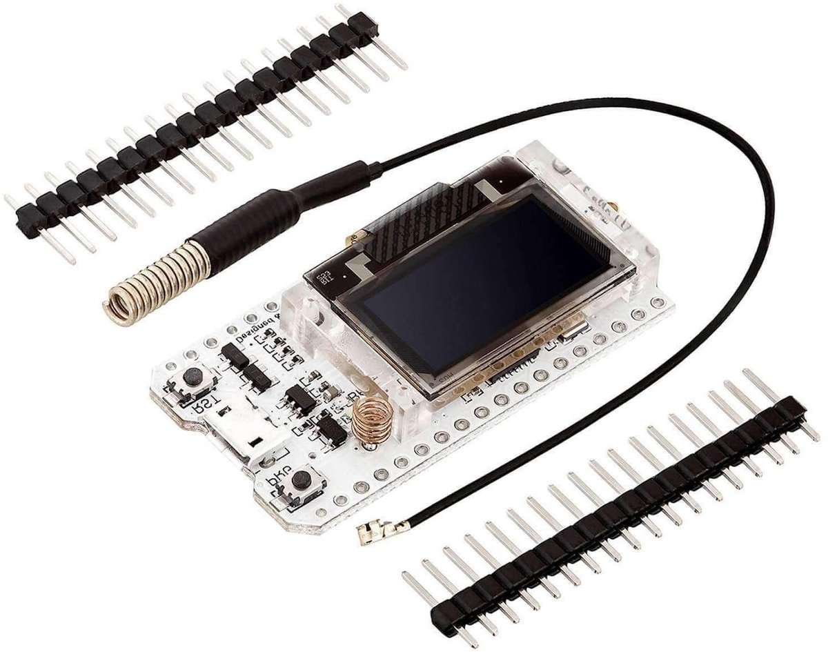 AZDelivery NodeMCU ESP32 Heltec met OLED Display 868MMhz LoRa