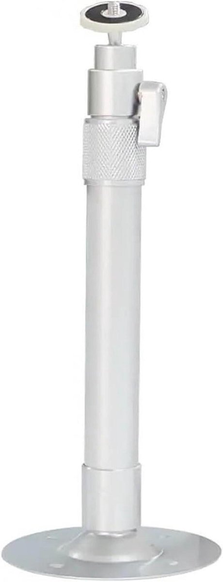 Projector Statief - Plafond Beugel - Thuisbioscoop Inrichting - Verstelbare Lengte - 30-50cm - Zilver