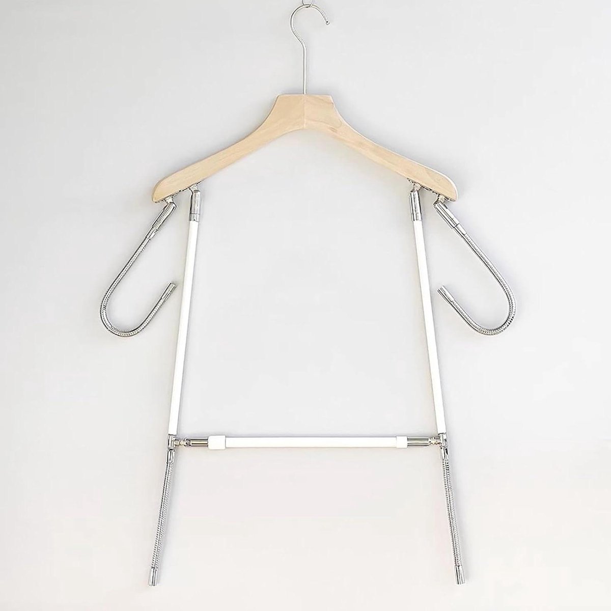 Paspop Hanger Standaard - Kledingrek - Kleding Presenteren - Verstelbaar - Groot Formaat - Niet gespecificeerd