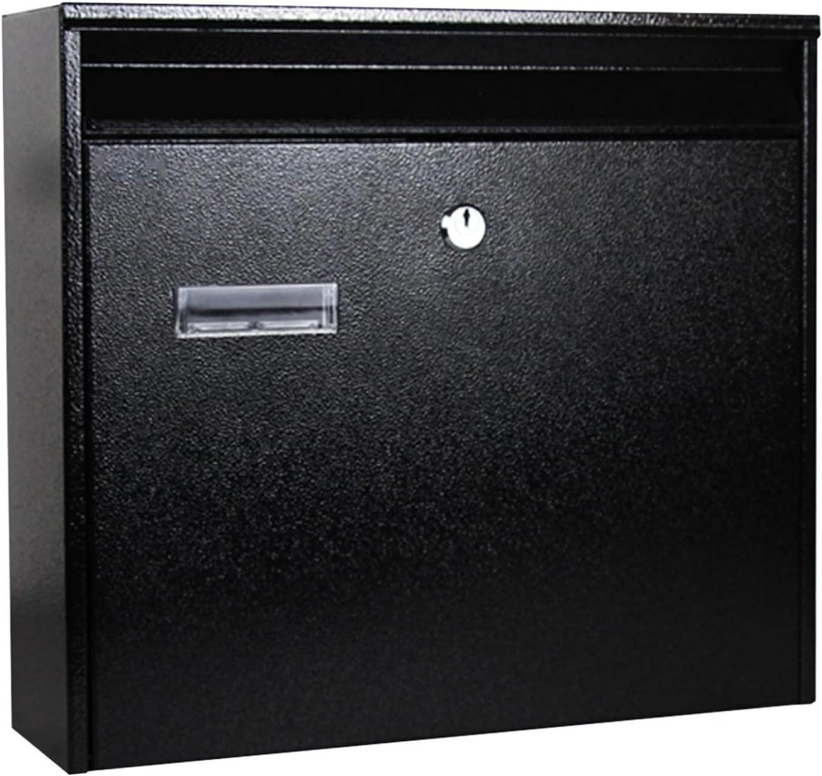 Brievenbus - Buitenpost - Post Ontvangen - Met slot - 30 x 10 cm - Zwart