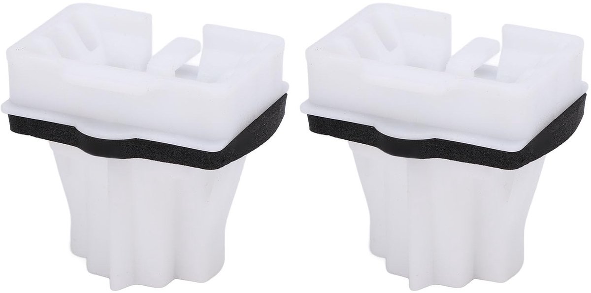 Dailygoods- Bevestigingsclip 2 Stuks - Achterste Clip 1609267180 - Verbeterde Veiligheid - Eenvoudige Installatie - Voor C3/C4 Aircross - Geschikt voor 2008 - Stoelclip