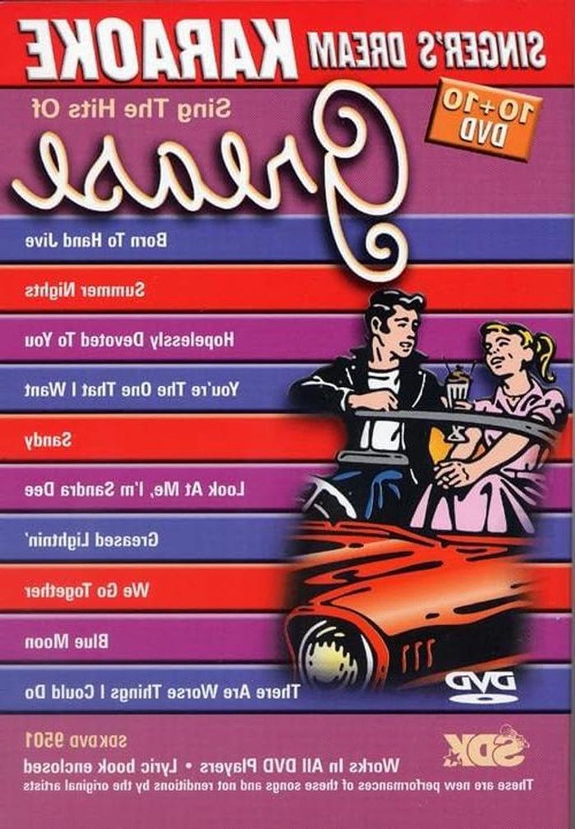Karaoke DVD - Muziek Film - Zingen Thuis - Bekende Nummers - 1 Schijf - Niet Van Toepassing