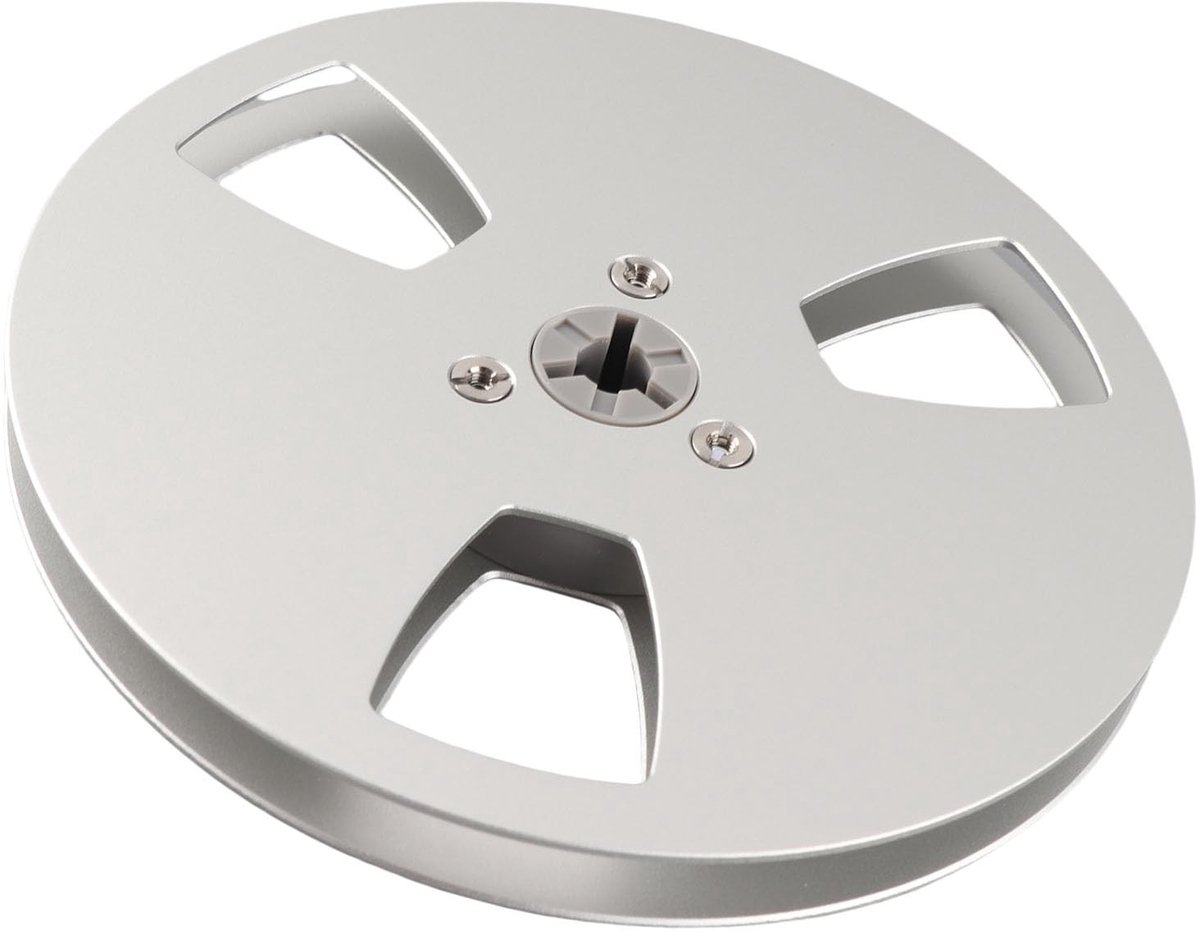Dailygoods- Opname Spoel 5 Inch - Lege Tape Spoel - Aluminium Legering - 3 Gaten - Schokbestendig - Verbeterde Geluidskwaliteit - Bandspoel