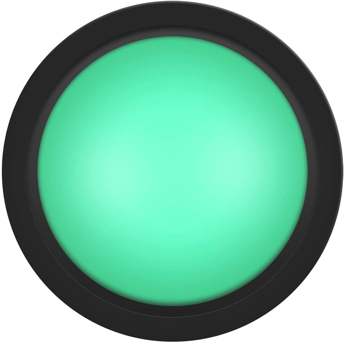 Drukknop met LED - Arcade Knop - Interactieve Games - 12V Verlichte Activering - 100 mm Diameter - Groen