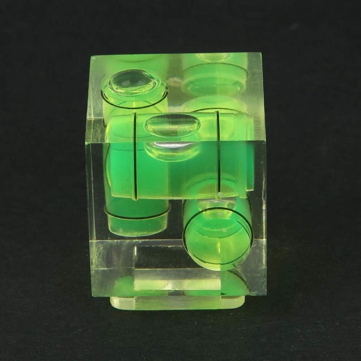Camera Waterpas - Niveaumeter Camera - Fotografie Stabilisatie - 3-assige Precisie - Compact Lichtgewicht - Groen