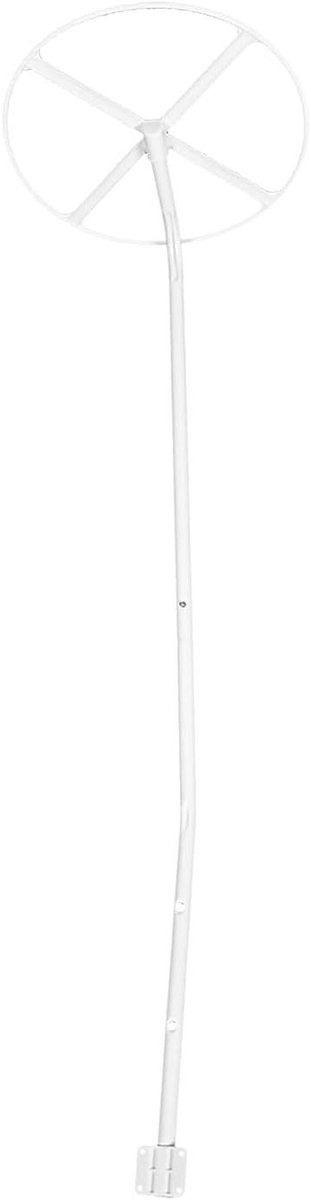 Klamboe Beugel - Muggennet Houder - Babykamer Inrichten - Universele Pasvorm - 88 cm Hoog - Wit
