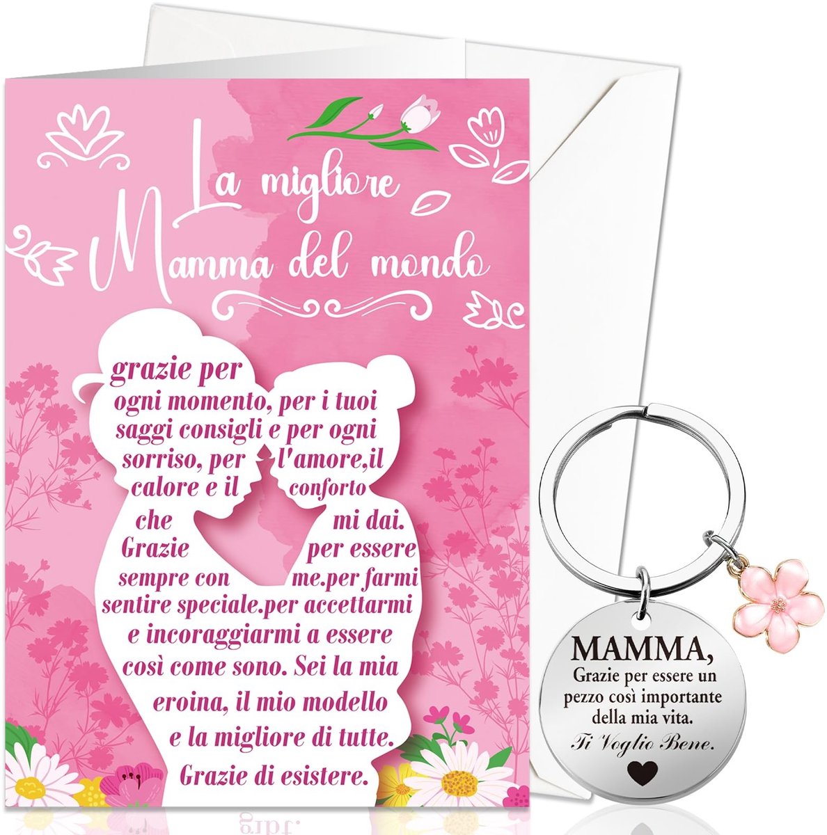 Dailygoods- Wenskaart Moederdag - Cadeau-ideeën - Dankbetuiging - Persoonlijke boodschap - Uniek ontwerp - Liefdevolle tekst - Kaart