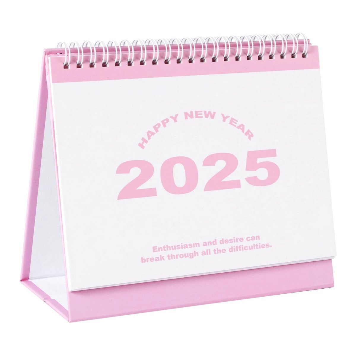 Dailygoods- Bureaukalender 2024/2025 - Staande Flipkalender - 15 Maanden - Dik Papier - 19x8,5x16cm - Voor Thuiskantoor/School - Kalender