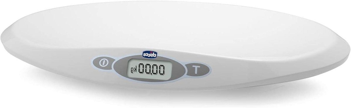 Babyweegschaal - Digitale Weegschaal - Groei Volgen - Gewicht Stabilisator - Tot 20 kg - Wit