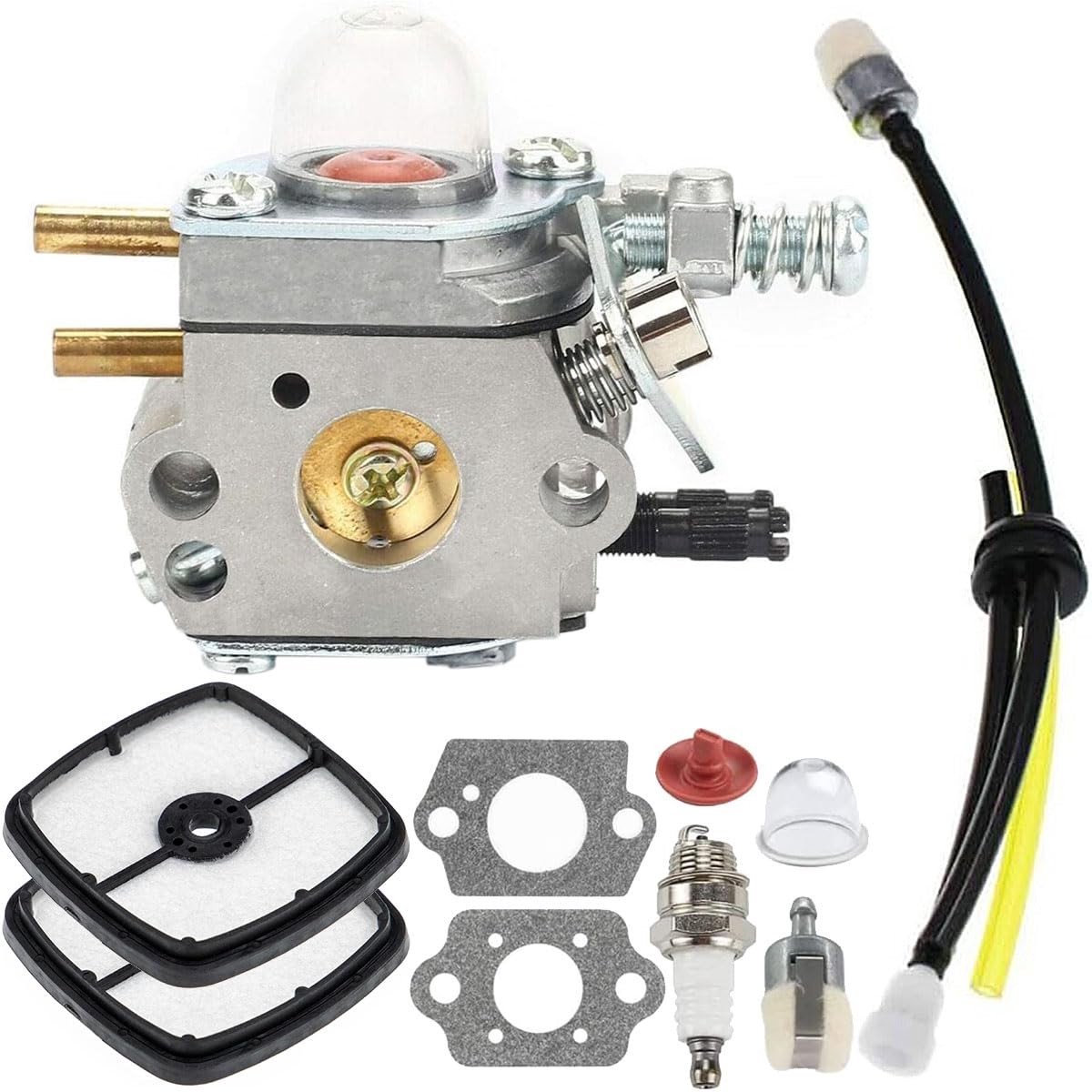 Dailygoods- Carburateurkit C1U-K51 - Vervangingsset voor Zama C1U-K51 - Geschikt voor Echo HC HCR Series - Brede compatibiliteit - Nieuw en ongebruikt - Metaal kunststof materiaal - Carburateur