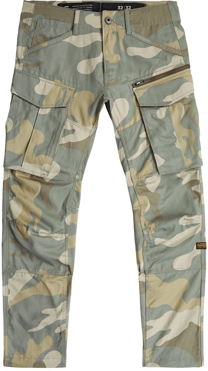 G-STAR Spijkerbroek Rovic Zip 3d Regular Tapered Groen