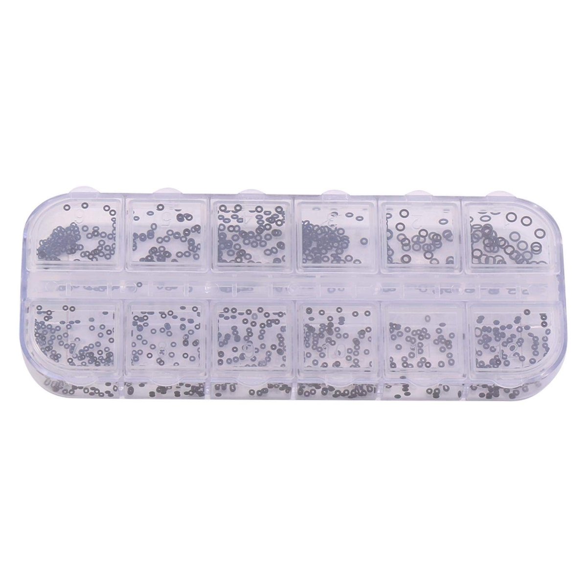 Dailygoods- O-ringen Rubber Set - 12 Maten Assortiment - Afdichting - Horloge Reparatie - Duurzaam - Opbergdoos - Afdichtringen