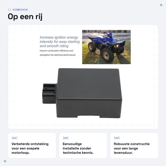 CDI Ontstekingsspoel voor Polaris Sportsman 400 500, ATV Ontstekingsmodule Vervangingsonderdeel, Betrouwbare Prestaties en Duurzaamheid van Merkloos — afbeelding 3