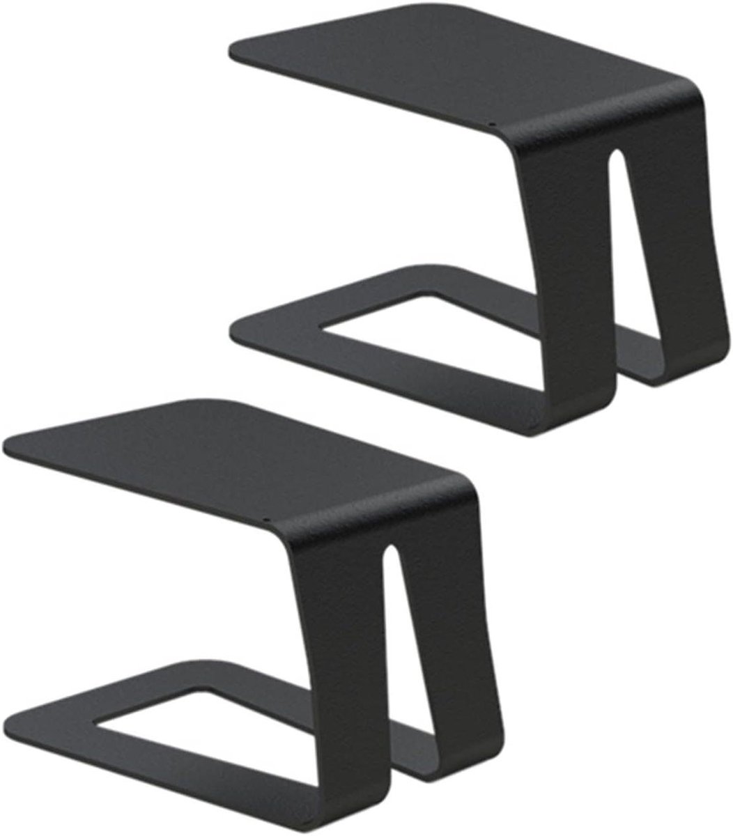 Luidspreker Beugels - Monitor Stands - Opname Studio - Universele Montage - Verstelbare Hoek - Zwart