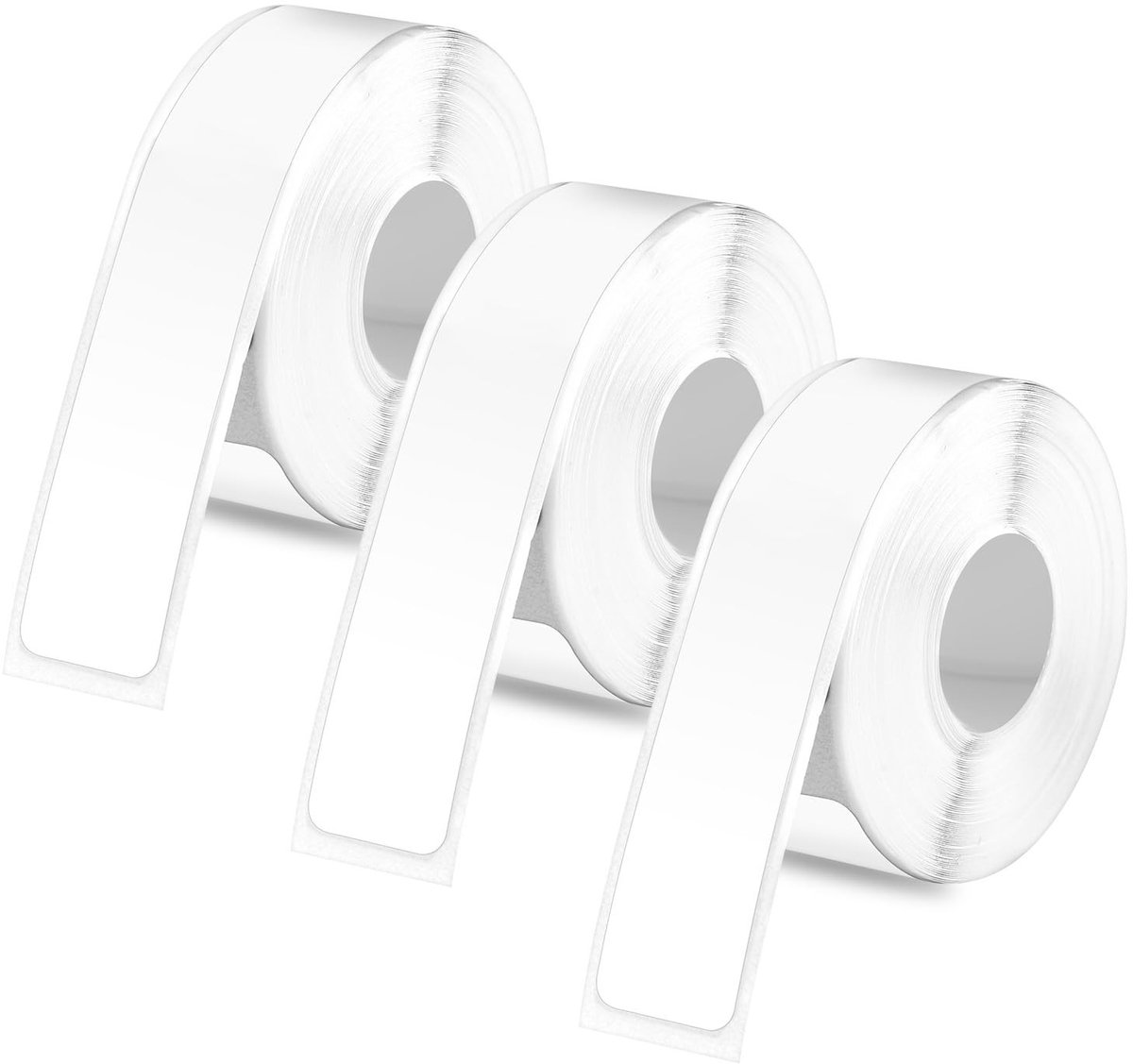 Dailygoods- Etikettenrol 3 Rollen - Thermisch Papier - Zelfklevend - 15mm x 6m - Etikettenprintpapier - Ideaal voor Kantoor/Thuis - Labeltape