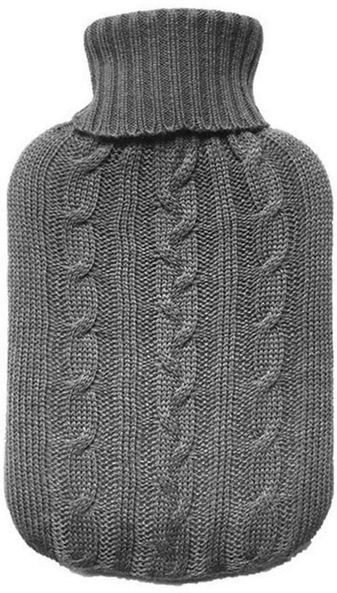 Dailygoods- Hoes voor Warme Kruik - Gebreide Isolator - Huidvriendelijk - Warmte - Cadeau voor Mannen/Vrouwen - Comfortabel Pluisontwerp - Warmwaterkruik