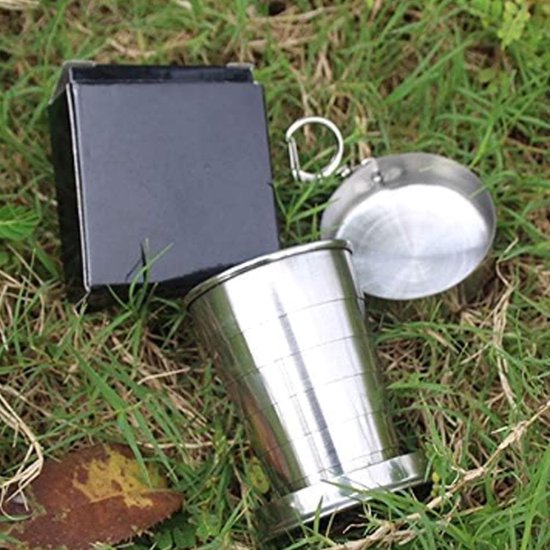 Solidchoice - RVS Opvouwbare Cup 450ml voor Camping en Reizen — afbeelding 5