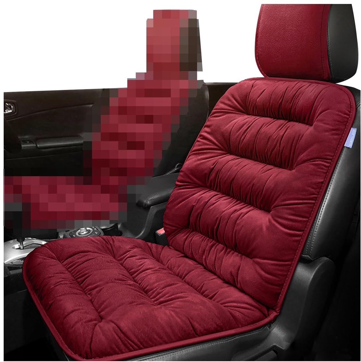 Dailygoods- Autostoelbeschermer Universeel - Gewatteerde Stoelhoes - Antislip - Flanel - Comfortabel - Geschikt voor Vijf Zitplaatsen