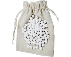 Bakbonen Set - Taart Gewicht - Blind Bakken - Natuurlijk Keramiek - 500g - Wit