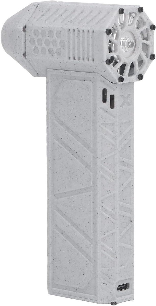 Draagbare Luchtblazer - Mini Jet Blower - Stof Verwijderen - Borstelloze Motor - 15 x 9 x 6 cm - Wit