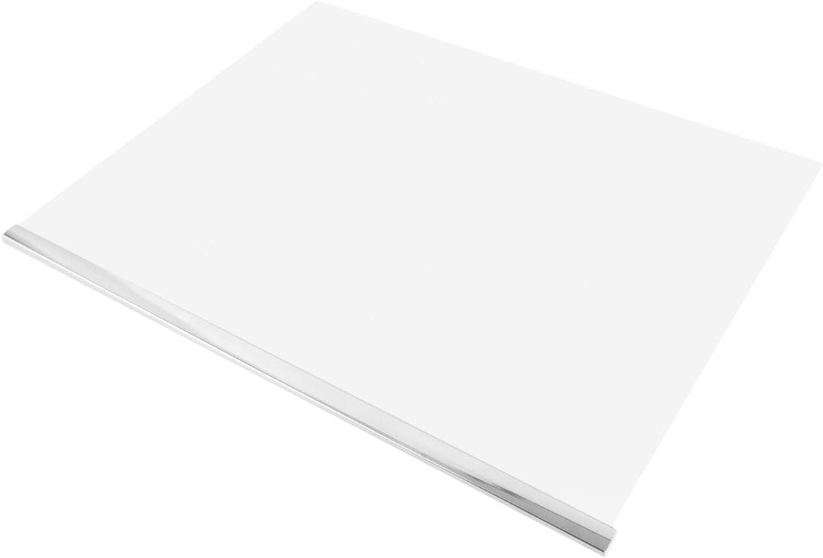 Glazen Plank Koelkast - Opbergvak Paneel - Efficiënt Organiseren - Gehard Glas - 43x32cm - Transparant