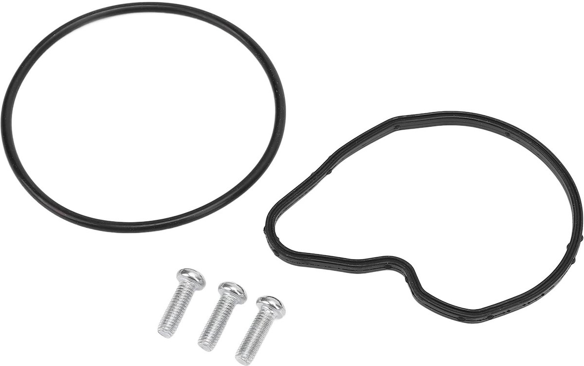Dailygoods- Remvacuümpomp Vervanging O-ringset - Afdichtingsset - 55561100/55561102 - Geschikt voor Regal 2.0T - Inclusief 3 Schroeven - Voertuigmontage 2003-2013