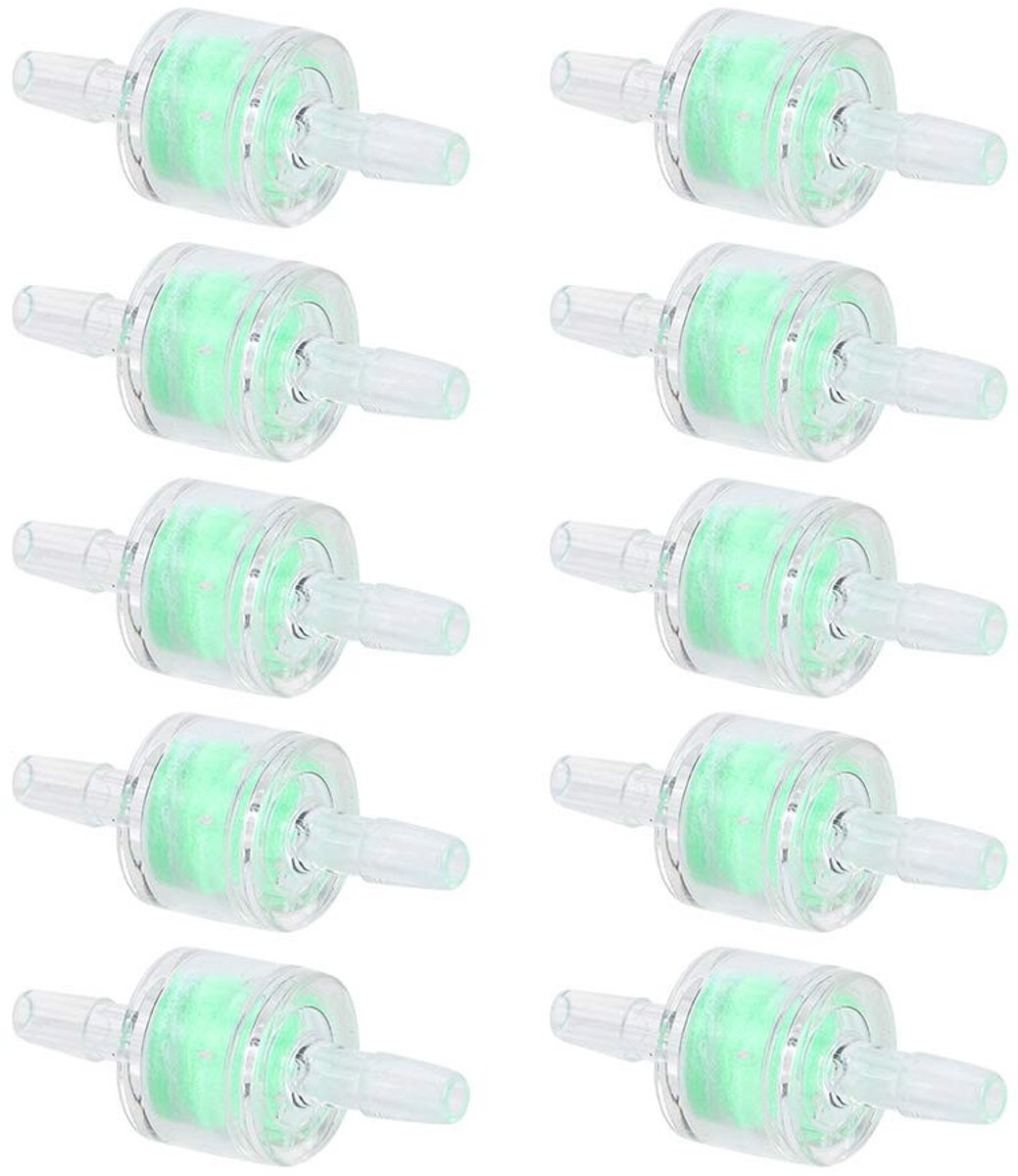 Dailygoods- Aquariumwaterpomp Siliconenslangfilter - 10-pack - Aquariumreinigingsproducten - Filtersysteem - Efficiënte waterstroom - Geschikt voor zoet/zoutwater - Aquariumfilter