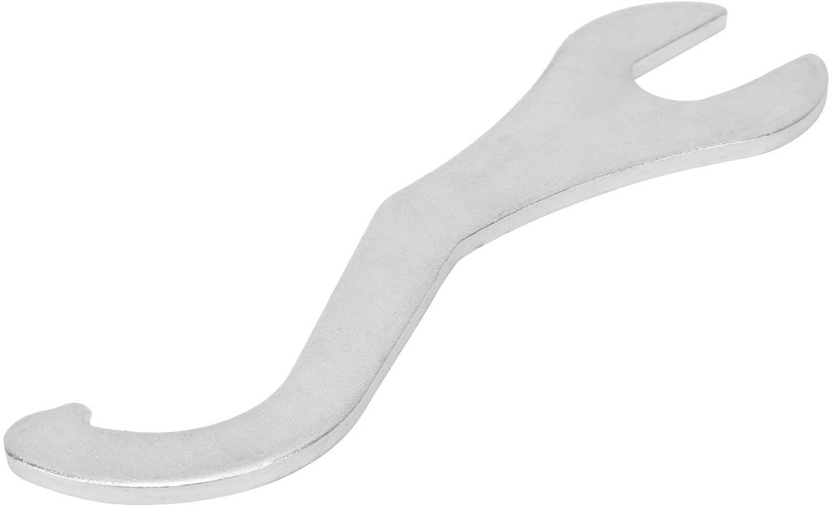 Dailygoods- Fietssleutel 2-in-1 - Achterhaaksleutel - Dubbele functiesleutel 15/16 mm - Gereedschap voor traplager - Fietsgereedschap - Comfortabel en praktisch