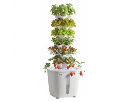 VEVOR Hydroponische Toren, 30 Pods, 6-laags Hydroponische Toren, Hydroponisch Kweeksysteem Kit met App Bediening, 20L Watertank & Pomp, Hydroponische Toren, Hydroponisch Kweken van Kruiden, Fruit & Groenten
