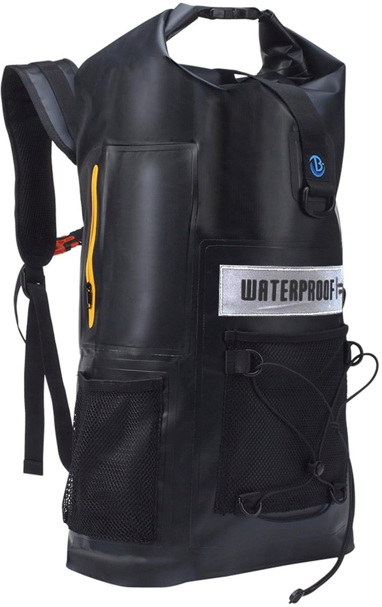 Dailygoods- Waterdichte Rugzak 32 Liter - Robuuste Tas - Rolltop - Duurzaam - Waterdicht Materiaal - Krasbestendig - Sporttas