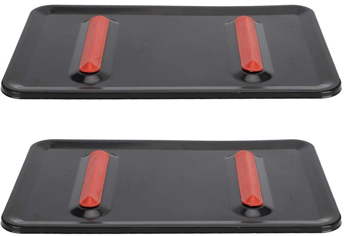 Dailygoods- Rustplaat - 2 x Ijzeren Thermische Isolatieplaat - Hittebestendig - Veiligheid bij Strijken - Duurzaam - Innovatief Ontwerp - Strijkmat