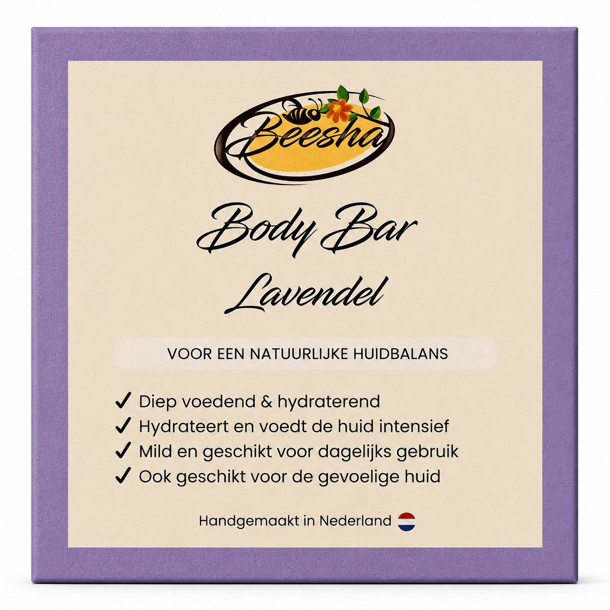 Beesha - Body Bar Lavendel