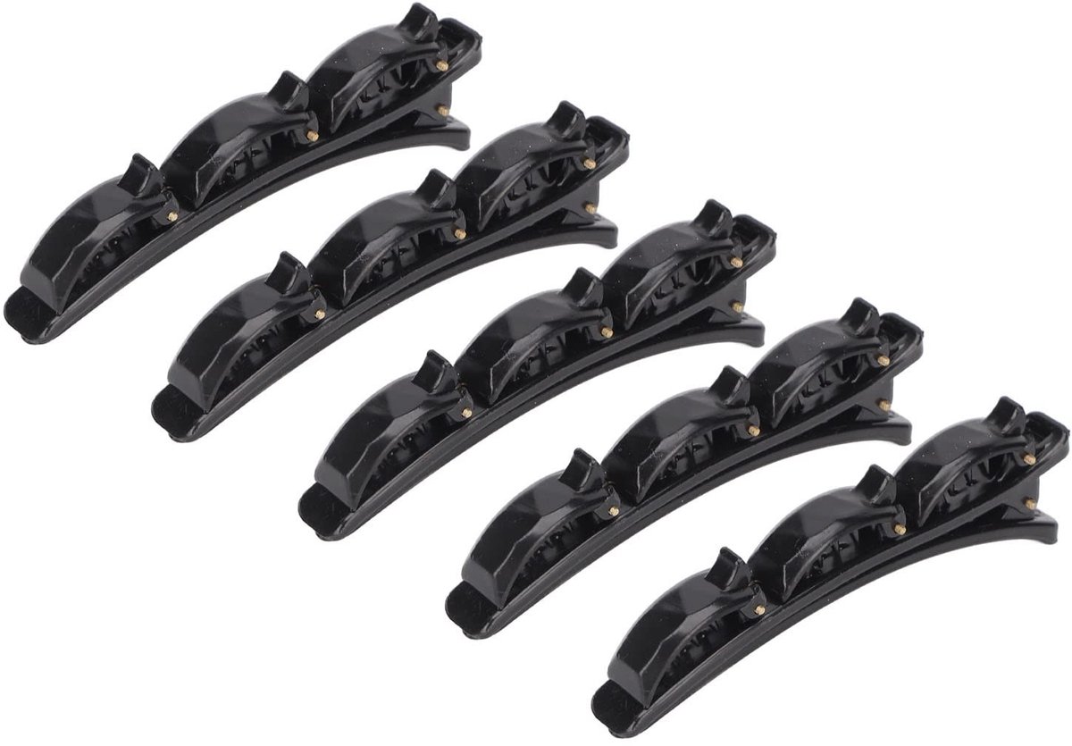 Dailygoods- Haarspelden Gevlochten - 5 Stuks - Draagbaar - Lichtgewicht - ABS - Voorkomt Glijden - Haaraccessoires