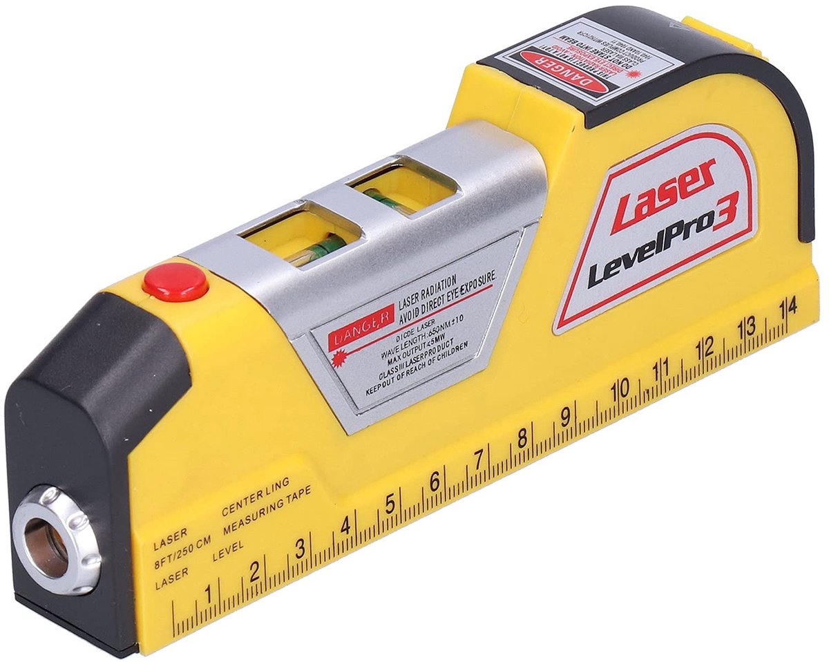 Dailygoods- Afstandsmeter Digitale Precisie - Waterdicht IP54 - Lichtgewicht - Draagbaar - Meetinstrument - Voor Binnen/Buiten Metingen - Meetapparaat