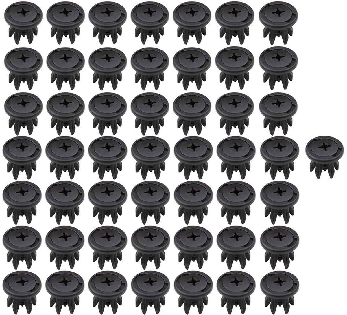 Dailygoods- Trim Clip 50 Stuks - Achter Binnenwiel Arch Liner - Spatbescherming - Duurzaam Kunststof - Geschikt voor Mini R50/R53/R55/R56/R57/R58/R59/R60