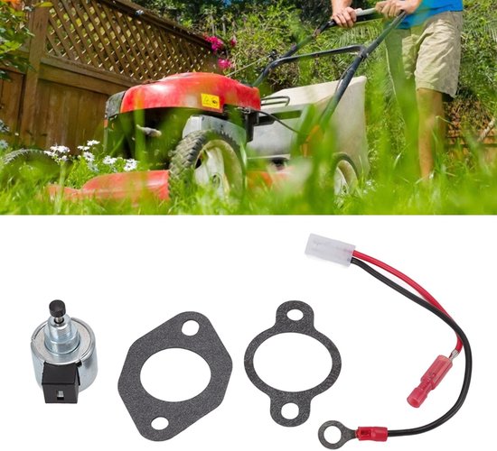 Geschikt voor Vervangende carburateursolenoïde voor Kohler 1275709 1275733S 1243502S, voor JOHN DEERE Stx38 Lx255 Am128242 Am128816 motoren van HURI — afbeelding 3