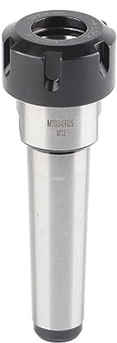 Dailygoods- Collet Holder Hoge Precisie - ER20-M12/ER25-M12 - Carbon Staal - Eenvoudige Installatie - Schokbestendig - Lange Levensduur - Spantang