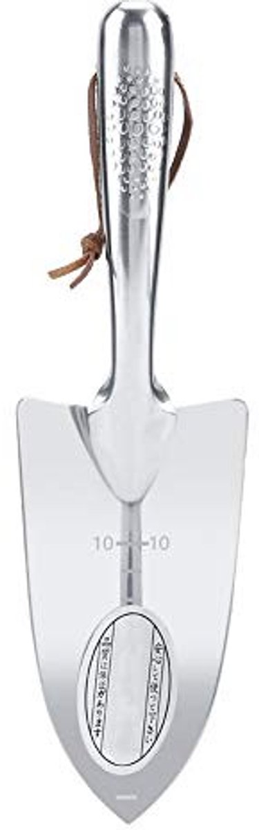 Dailygoods- Schop Draagbaar - Multifunctioneel Tuingereedschap - Roestvrij Staal - Camping/Huishouden - 28,5 x 8,2 cm - Sterk en Slijtvast - Schep