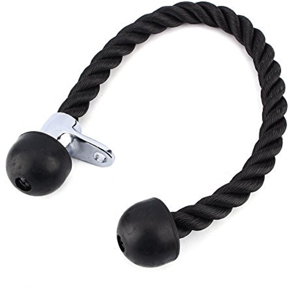 Dailygoods- Tricipiti Touw 70 cm - Nylon - Antislip Grip - Duurzaam - Fitness Accessoire - Bodybuilding Tool