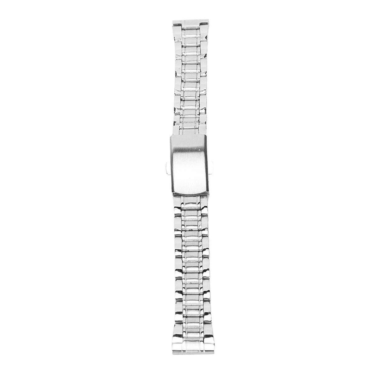 Dailygoods- Horlogeband Roestvrij Staal - Quick Release - Inzetsluiting - Verstelbaar - Geschikt voor Mannen/Vrouwen - Premium Kwaliteit - Horlogearmband
