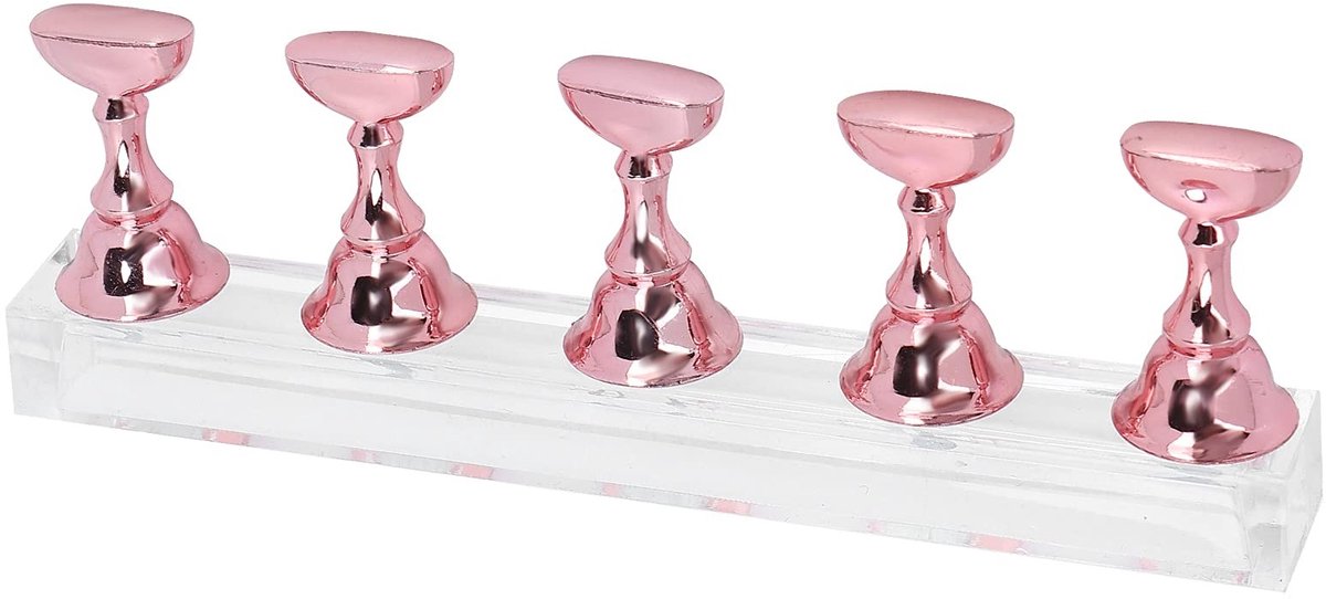 Dailygoods- Nagelhouder Duurzaam - Displaystandaard - Oefenen - Weergeven - Geschikt voor Thuisgebruik - Magneetbasis - Comfortabel en Stabiel - Nagelstandaard