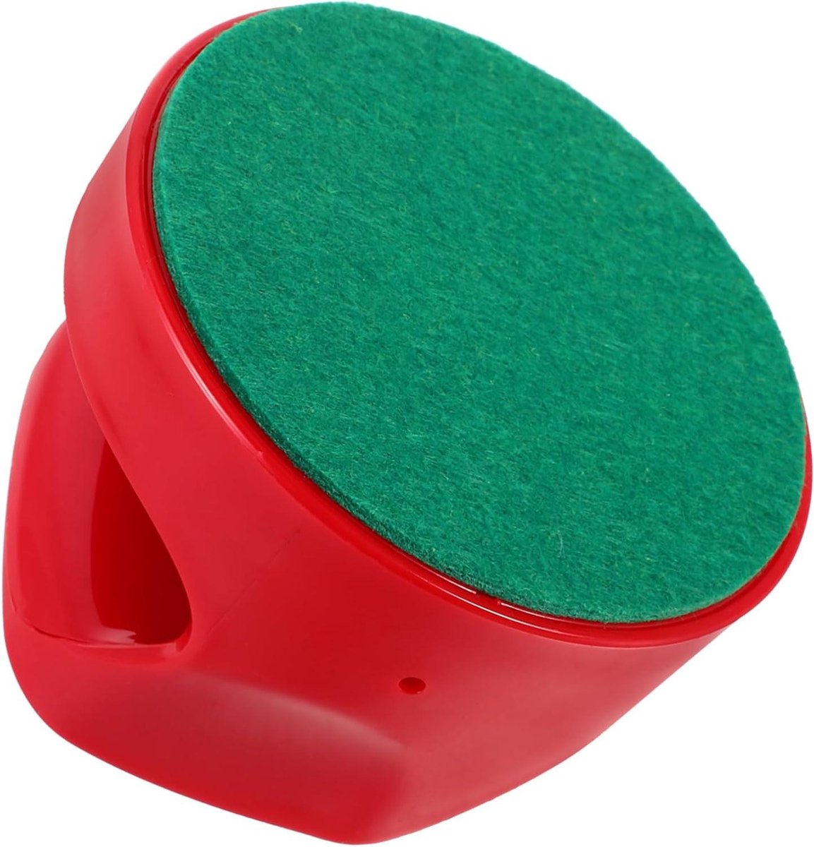Airhockey Paddles - Tafelhockey Accessoires - Spel Verbeteren - Ergonomische Grip - 10 x 10 x 7 cm - Rood