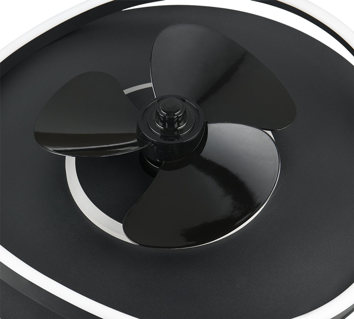 Fantiluxe - Brynja - Plafondventilator met verlichting - Zwart - Ø50cm - Afstandsbediening - Met lamp - Plafond ventilator - Slaapkamer thumbnail 4