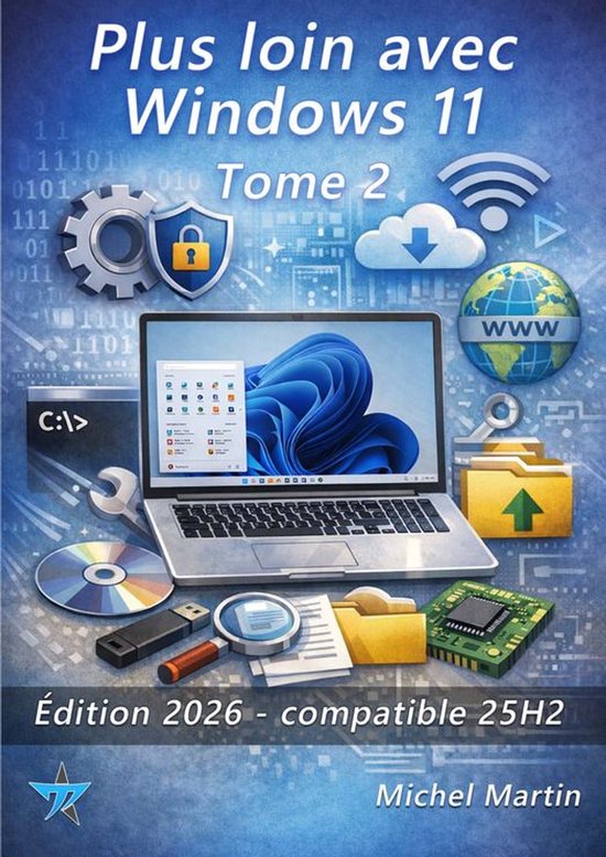 Plus loin avec Windows 11 - Tome 2 - cover