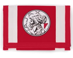 Ajax-portemonnee wit rood wit