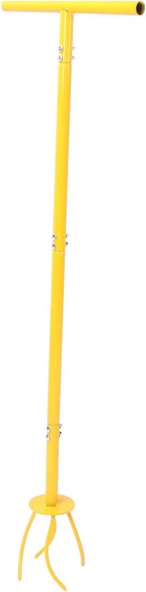 Hand Tiller - Bodemwoeler Tuin - Bodem Beluchten - Zelfnivellerend - 35 x 17 x 17 cm - Iron