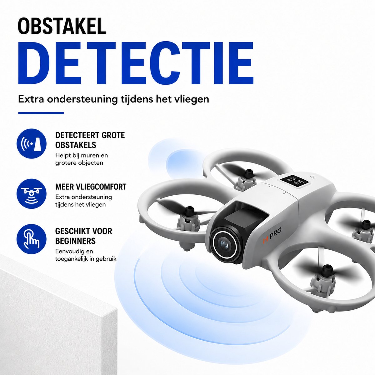 FoxieGo Mini Drone met Camera - Dubbele Camera thumbnail 6